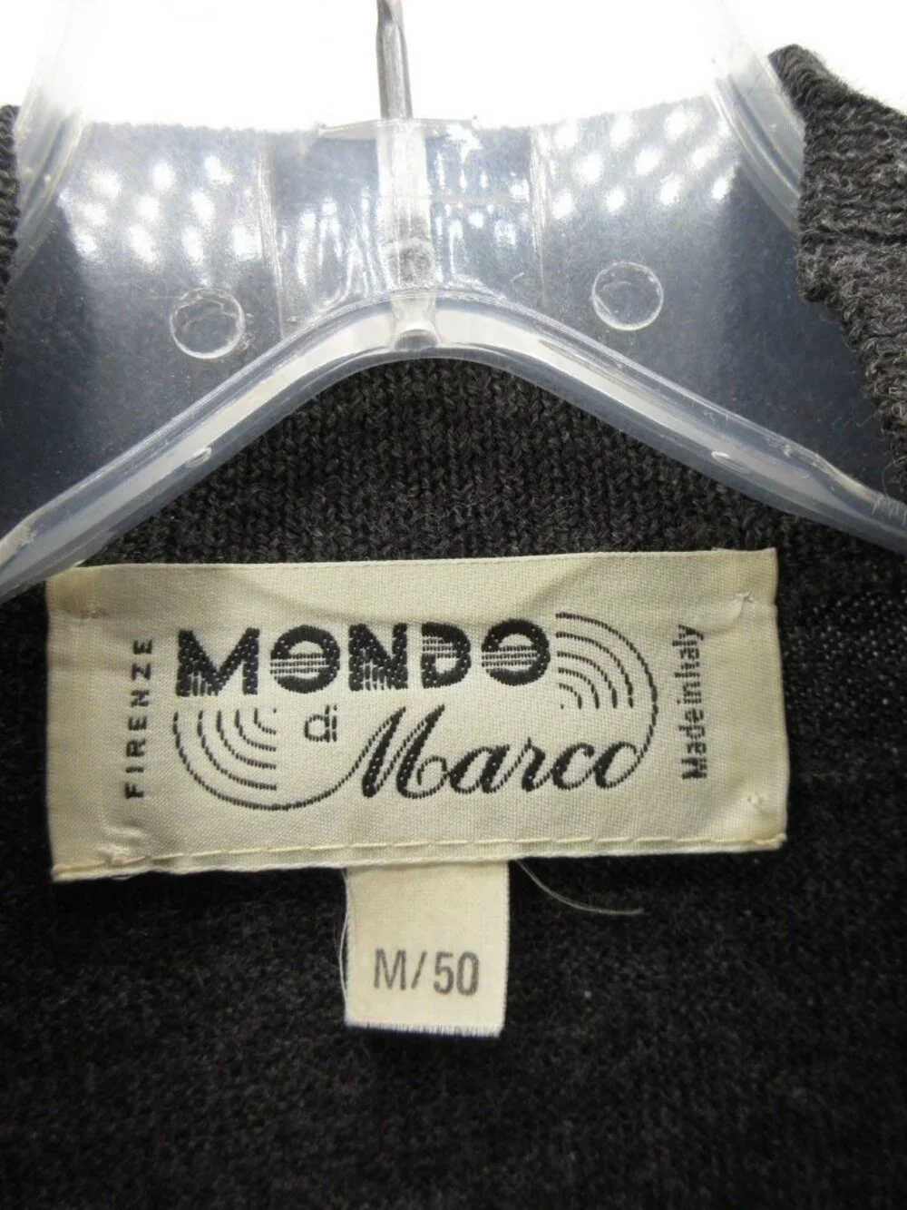 VINTAGE Mondo di Marco Sweater Medium Merino Wool Minimalist Italy